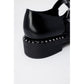 ASH Black Leather Lace-Up Boot