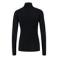 ICHI Black Viscose Turtleneck