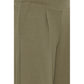 ICHI Green Recycled Polyester Pant