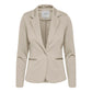 ICHI Beige Polyester Suits & Blazer