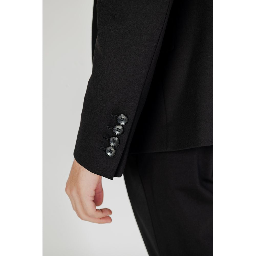 Antony Morato Black Polyester Suit