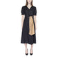 Alviero Martini Prima Classe Black Cotton Dress