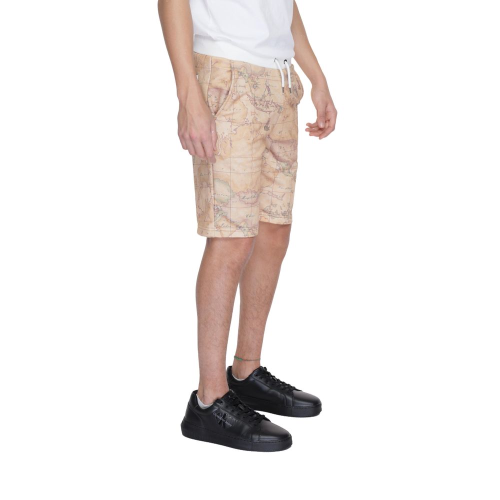 Alviero Martini Prima Classe Beige Polyester Short