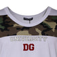 Dolce & Gabbana White Camouflage Tank Sleeveless T-shirt