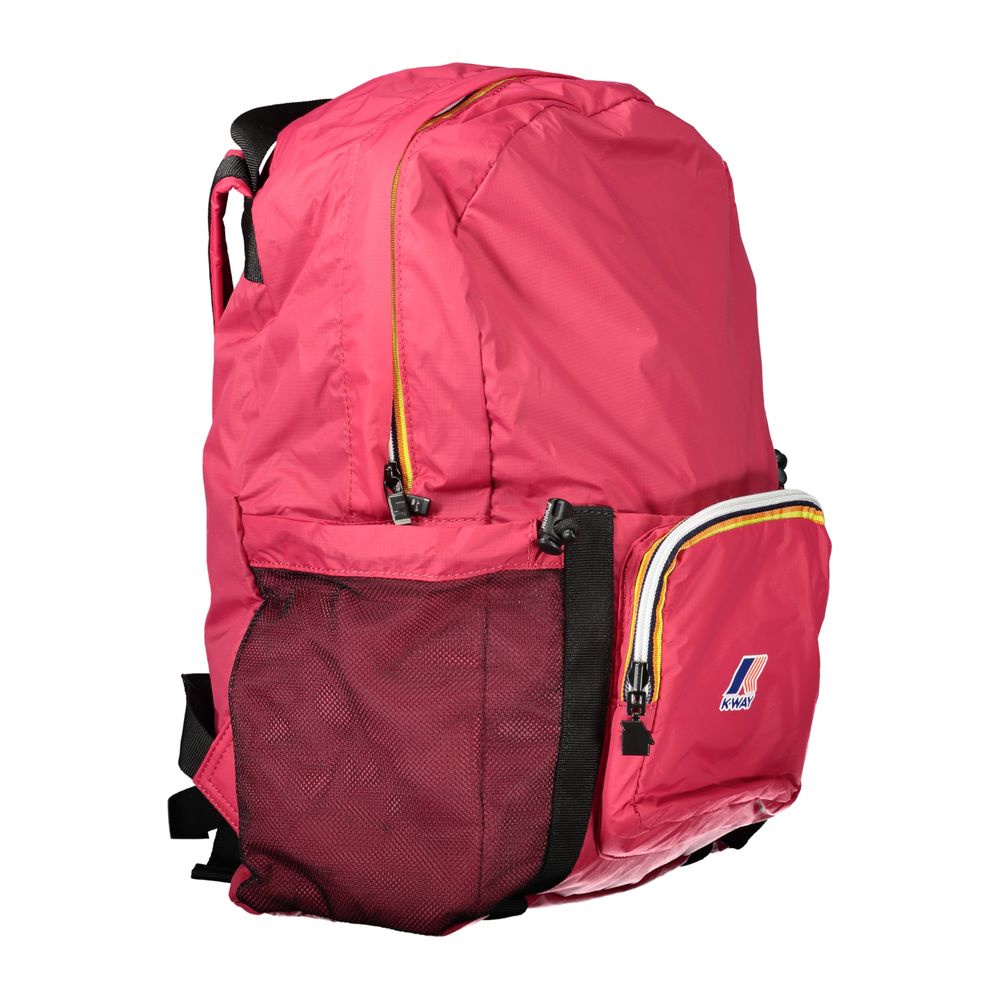 K-WAY Pink Polyamide Backpack