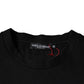 Dolce & Gabbana Black Leopard Cotton Short Sleeves T-shirt