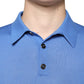 Dolce & Gabbana Blue Cashmere Short Sleeves Men Polo T-shirt