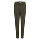 ICHI Green Polyester Pant