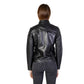 Peuterey Black Leather Jackets & Coat