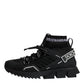 Dolce & Gabbana Black Sorrento Logo Men Sneakers Socks Shoes