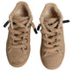 Dolce & Gabbana Brown Jute Fabric Low Top Men Sneakers Shoes