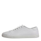 Dolce & Gabbana White Low Top Men Saint Tropez Sneakers Shoes