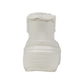 Crocs White Croslite Ankle