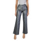 Jacqueline De Yong Silver Viscose Pant