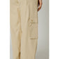 Only Beige Cotton Pant