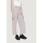 Jacqueline De Yong Gray Viscose Pant