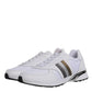 Dolce & Gabbana White Logo Leather Casual Men Sneakers Shoes