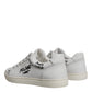 Dolce & Gabbana White Leather Milano Low Top Sneakers Shoes