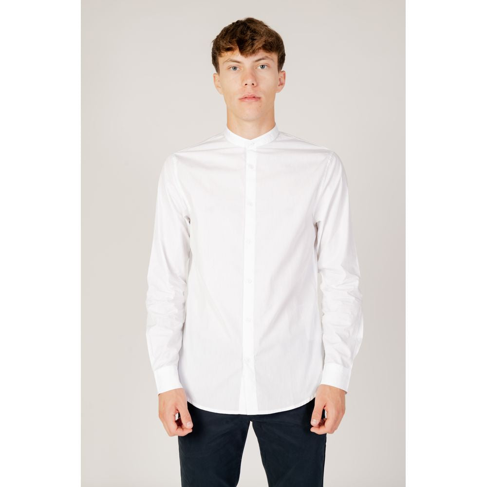 Armani Exchange White Cotton Shirt