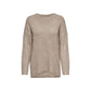 Only Beige Marabou Sweatshirt
