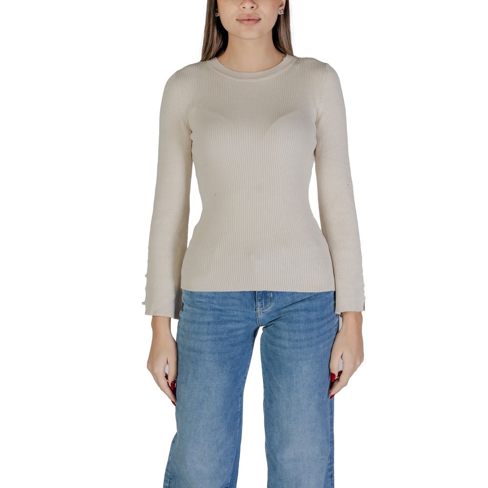 Only Cream Viscose Tops & T-Shirt