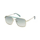 Zadig & Voltaire Gold Metal Sunglasses