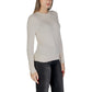 Jacqueline De Yong Cream Viscose Tops & T-Shirt