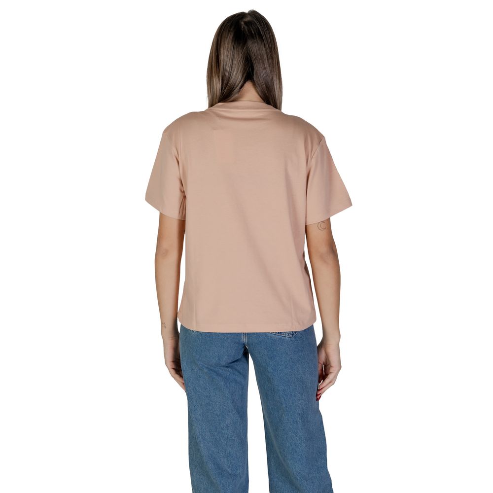 Calvin Klein Jeans Pink Cotton Tops & T-Shirt