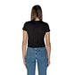 Calvin Klein Jeans Black Cotton Tops & T-Shirt