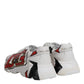 Dolce & Gabbana White Daymaster Hand Painted Sneakers Shoes