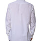 Dolce & Gabbana White Cotton Long Sleeve MARTINI Dress Shirt