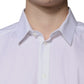 Dolce & Gabbana White Cotton Long Sleeve GOLD Dress Shirt