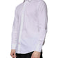 Dolce & Gabbana White Cotton Long Sleeve Formal Dress Shirt