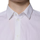 Dolce & Gabbana White Cotton Long Sleeve Formal Dress Shirt