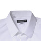 Dolce & Gabbana White Cotton Slim Fit MARTINI Dress Shirt
