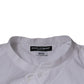 Dolce & Gabbana White Cotton Slim Fit MARTINI Dress Shirt