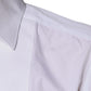 Dolce & Gabbana White Bib Cotton Poplin GOLD Men Formal Shirt