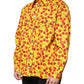 Dolce & Gabbana Yellow Cherry Button Down Men Casual Shirt