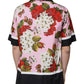 Dolce & Gabbana Multicolor Floral Button Down Casual Shirt