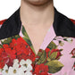 Dolce & Gabbana Multicolor Floral Button Down Casual Shirt