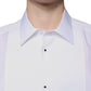 Dolce & Gabbana White Bib Cotton Poplin GOLD Formal Shirt