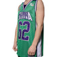 Dolce & Gabbana Green Polyester Jersey Sleeveless T-shirt