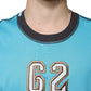 Dolce & Gabbana Blue Logo Crew Neck Short Sleeves T-shirt
