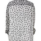 Dolce & Gabbana Black White Polka Dots Silk Men Casual Shirt