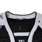 Dolce & Gabbana Black White Logo Men Short Sleeves T-shirt