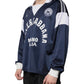 Dolce & Gabbana Blue White Milano Long Sleeve Jersey T-shirt