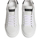 Dolce & Gabbana White Black Portofino Low Top Sneakers Shoes