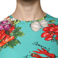 Dolce & Gabbana Multicolor Vegetables Sleeveless Tank Top