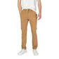 Superdry Beige Cotton Jeans & Pant