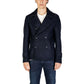 Hydra Clothing Blue Viscose Jackets & Coat Mens Jacket
